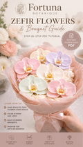Luxury Zefir Bouquet Guide | Floral Marshmallow Bouquet Tutorial | Instant PDF Download