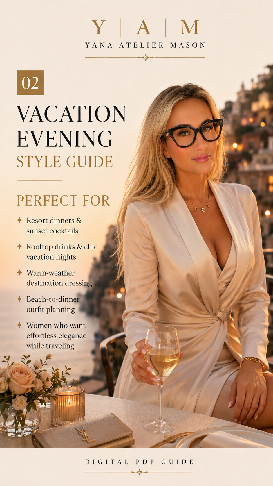 Vacation Evening Style Guide | Resort Dinner & Travel Outfit Guide