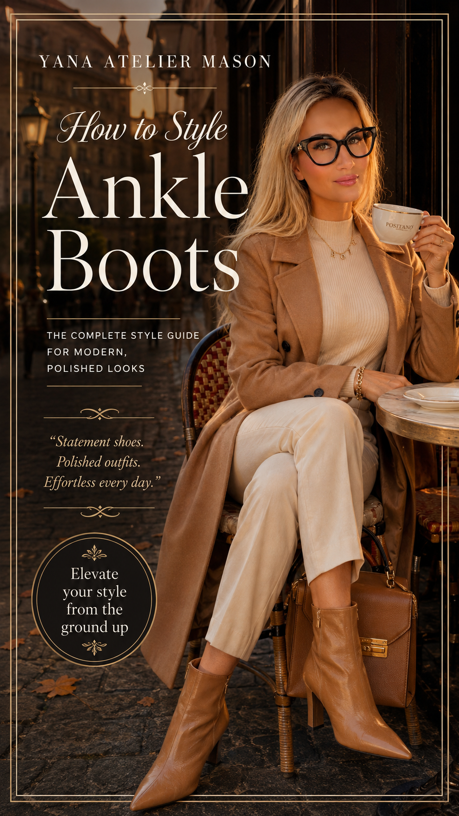 How to Style Ankle Boots | Women’s Fashion Style Guide | Fall Outfit Ideas, Boot Styling Tips & Timeless European Style
