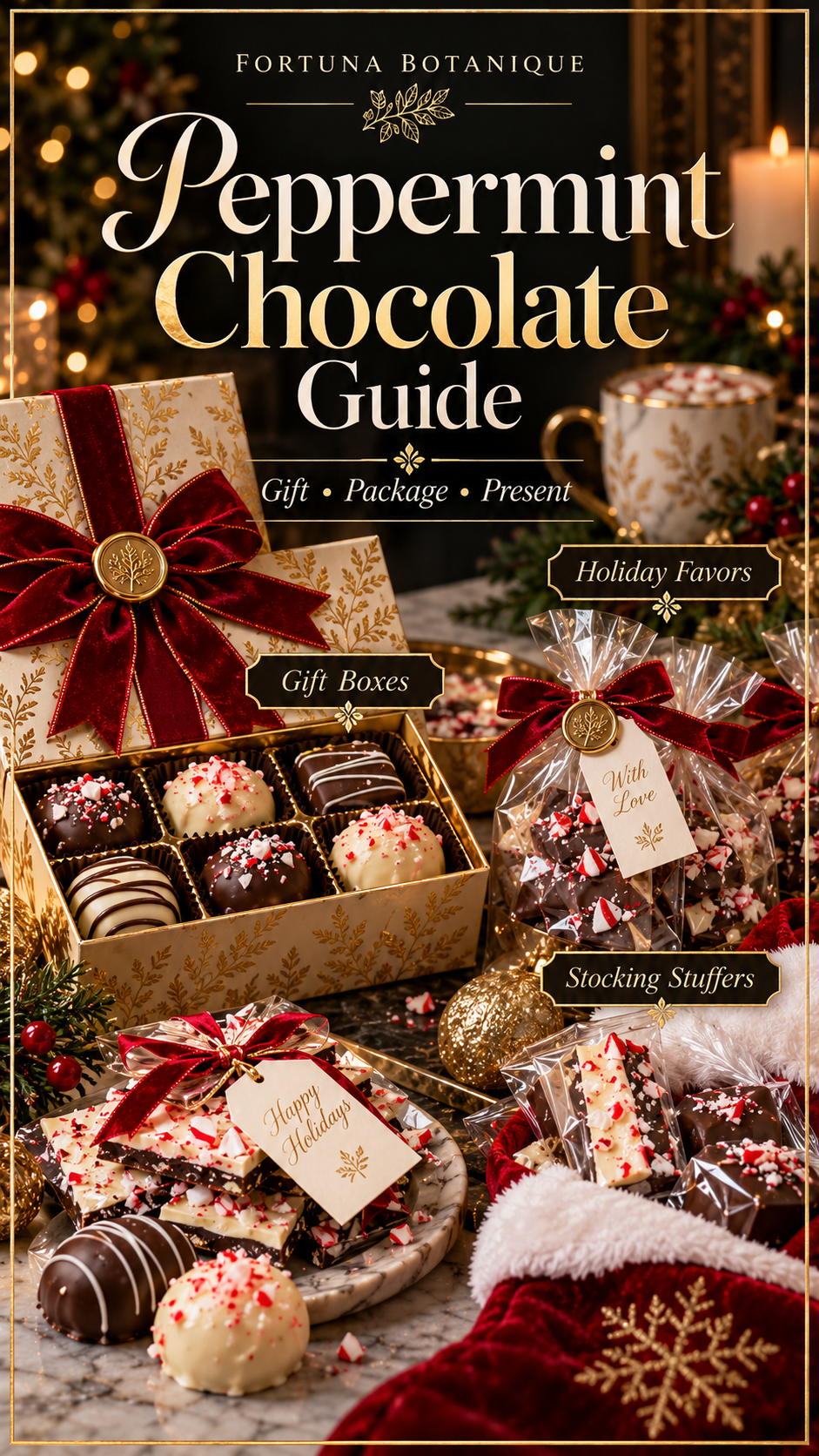 Peppermint Chocolate Guide | Holiday Chocolate, Fillings, Decorating, Packaging & Selling