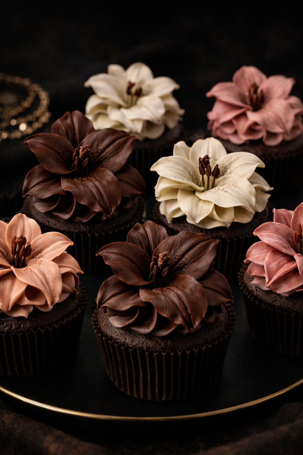 Lily Silicone Flower Mold for Soap, Candles, Resin, Chocolate & Zefir