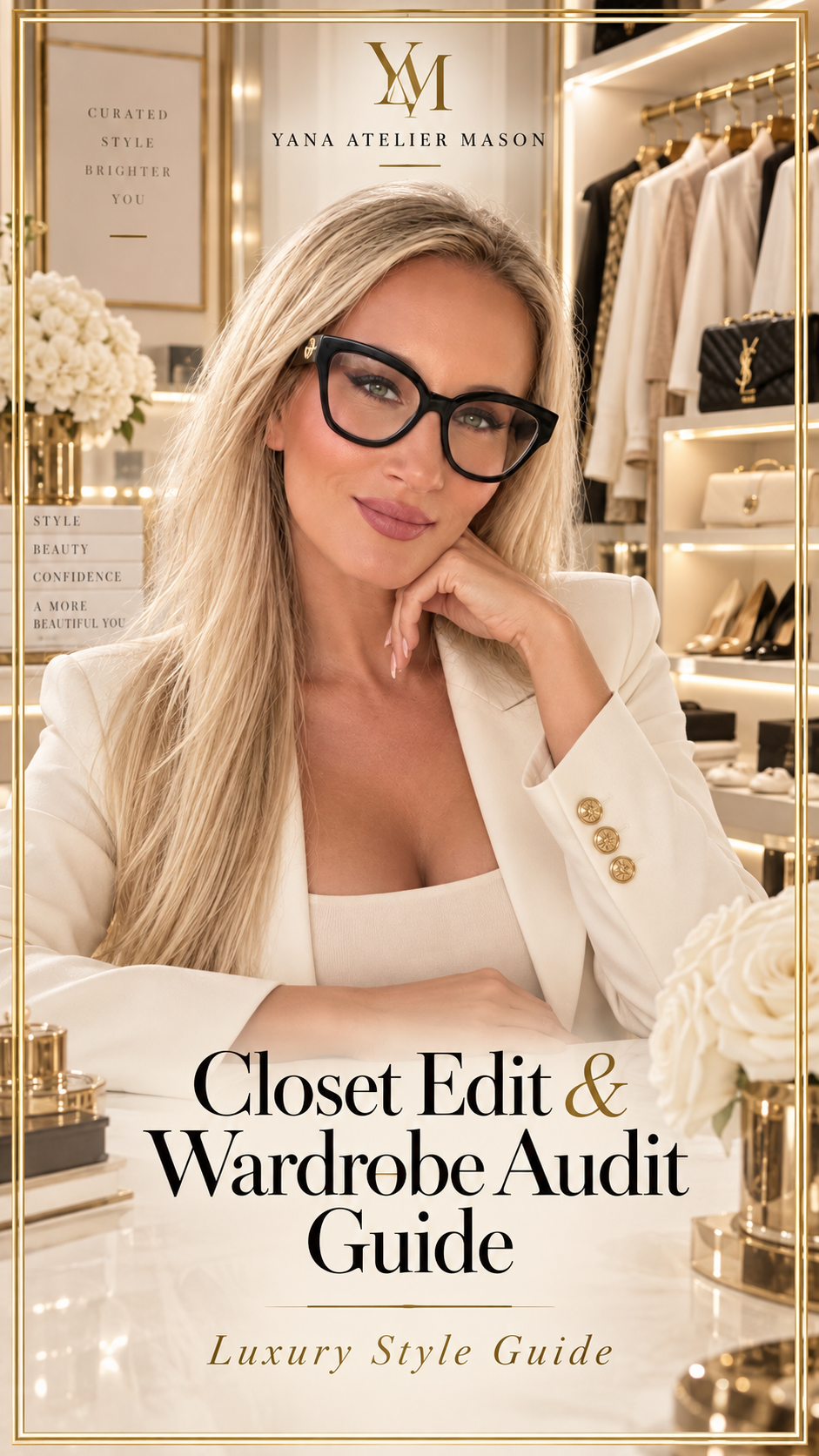Closet Edit & Wardrobe Audit Guide | Luxury Personal Style Digital Guide