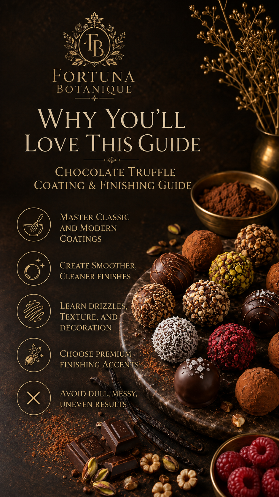 Chocolate Truffle Coating & Finishing Guide | Artisan Chocolate PDF