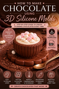 3D Silicone Chocolate Molds Guide | Complete Beginner’s Guide to Choosing, Using & Caring for Silicone Molds (Instant PDF Download)