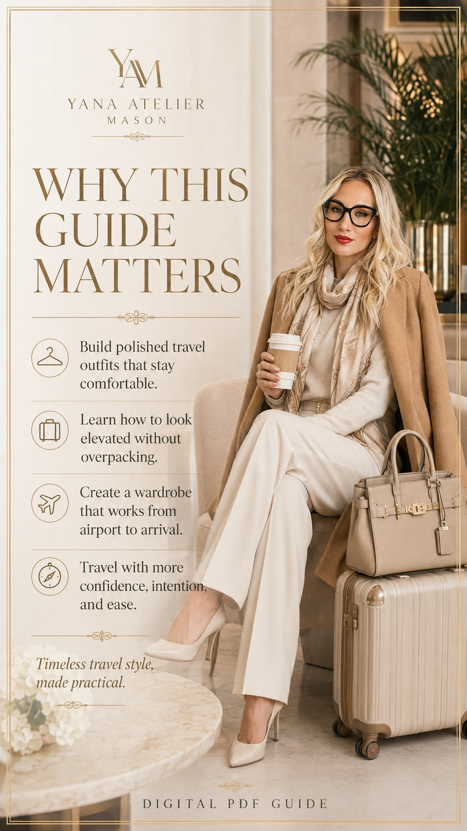 Elegant Travel Style Guide for Women | Chic Travel Outfits, Luxury Capsule Wardrobe, Airport Style & Effortless Vacation Fashion
