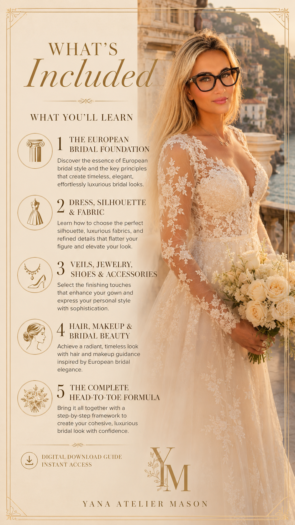 European Bridal Style Guide | Elegant Luxury Wedding Styling