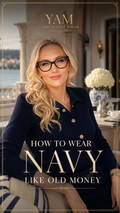 How to Wear Navy Like Old Money | Elegant Women’s Style Guide | Digital Fashion E-Book
