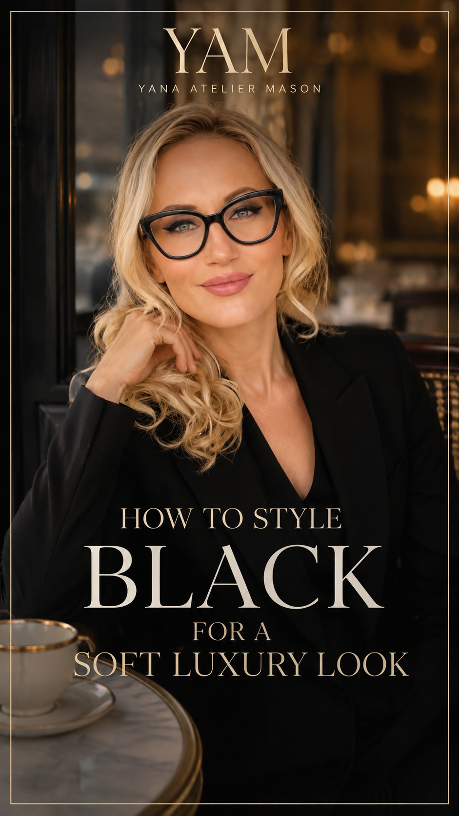 How to Style Black for a Soft Luxury Look | Elegant Women’s Style Guide | Digital Fashion E-Book
