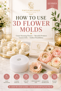 How to Use 3D Flower Molds | Complete Tutorial Guide for Soap, Candle, Chocolate & Resin Makers