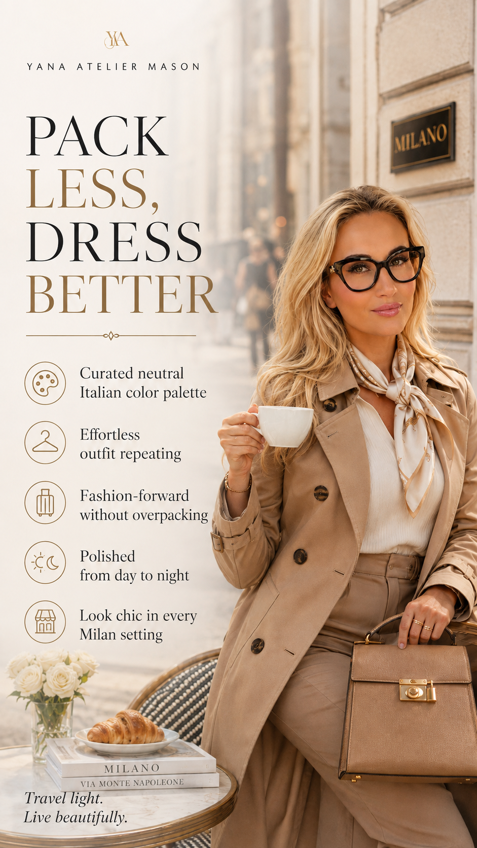Milan Packing Guide | Italian Capsule Wardrobe & Luxury Travel Style Guide