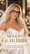 Modern Glam Bride Style Guide | Luxury Wedding Dress & Bridal Styling Guide
