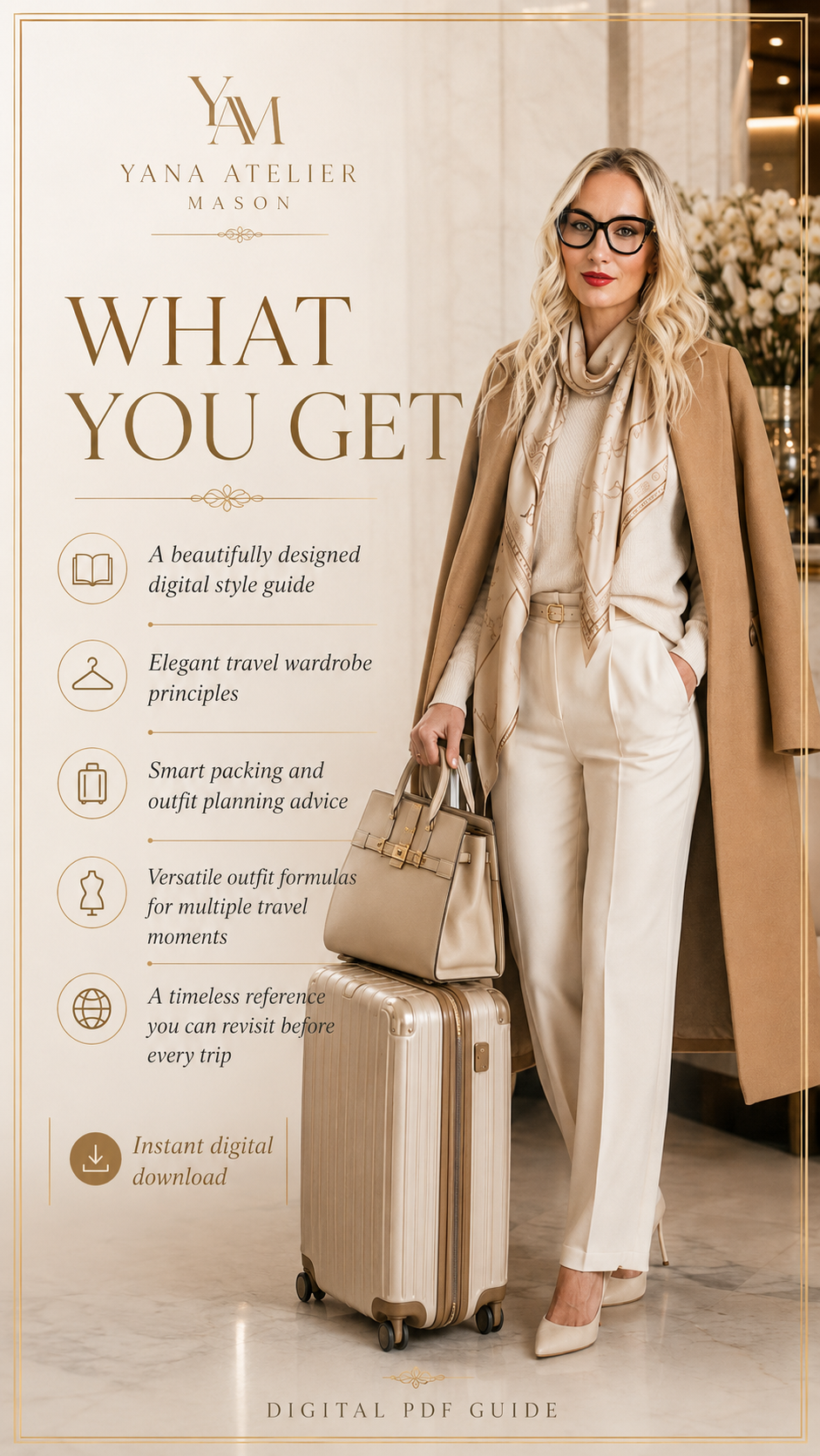 Elegant Travel Style Guide for Women | Chic Travel Outfits, Luxury Capsule Wardrobe, Airport Style & Effortless Vacation Fashion