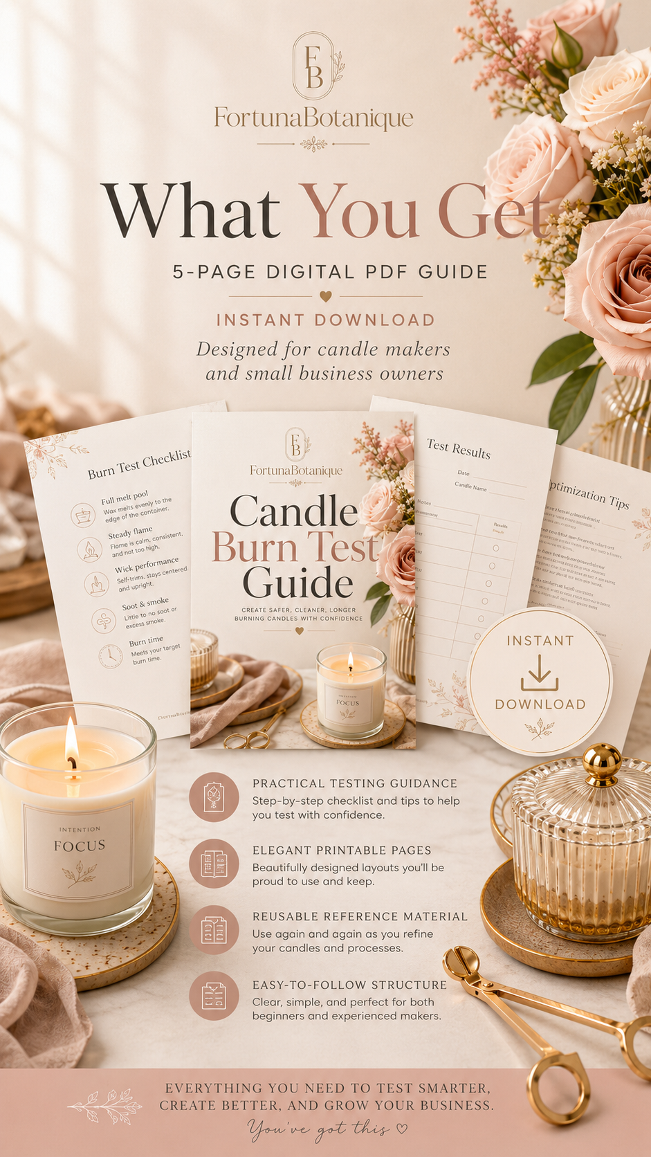 Candle Burn Test Guide | Candle Testing & Wick Performance PDF