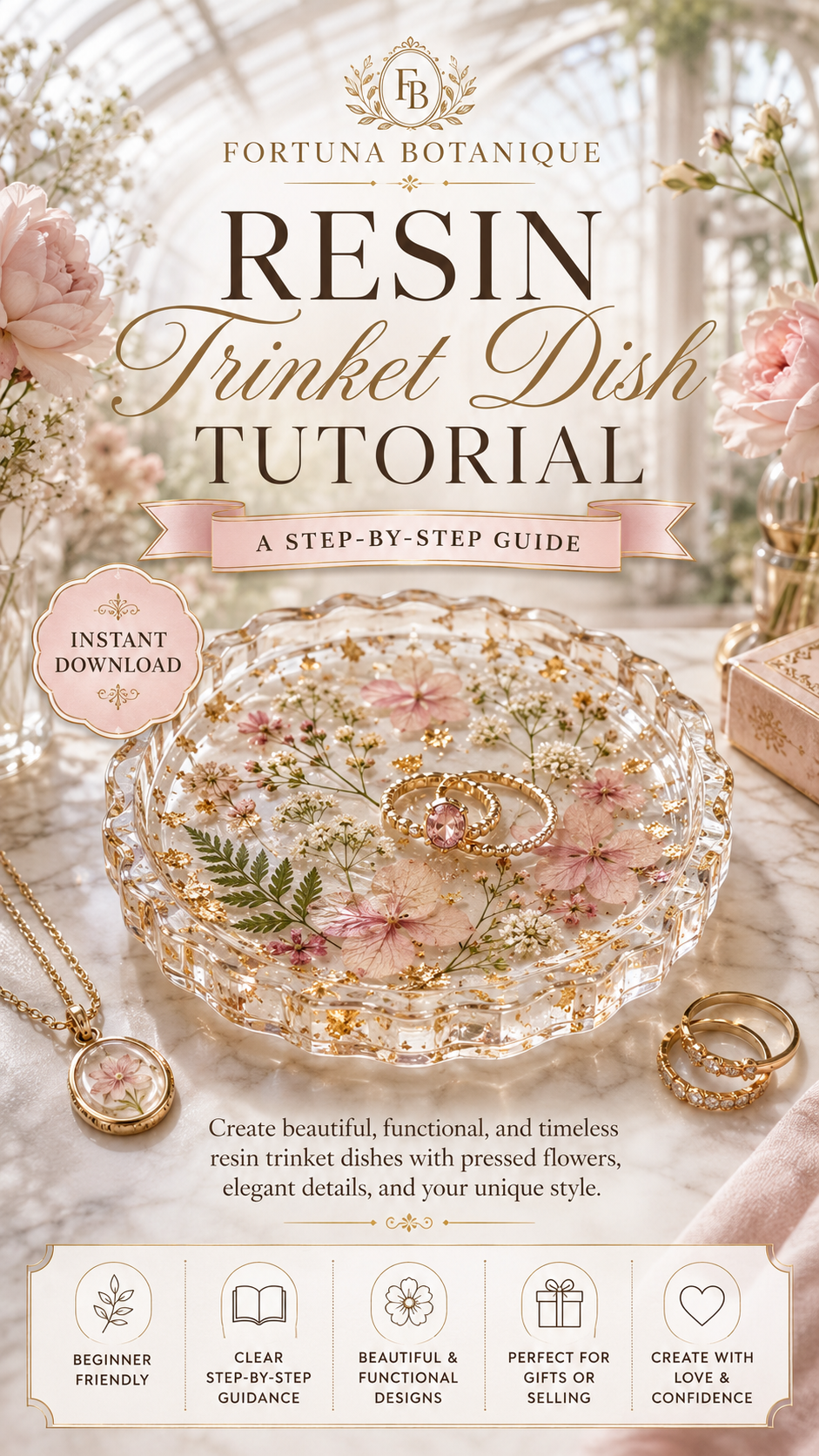 Resin Trinket Dish Tutorial Guide for Beginners