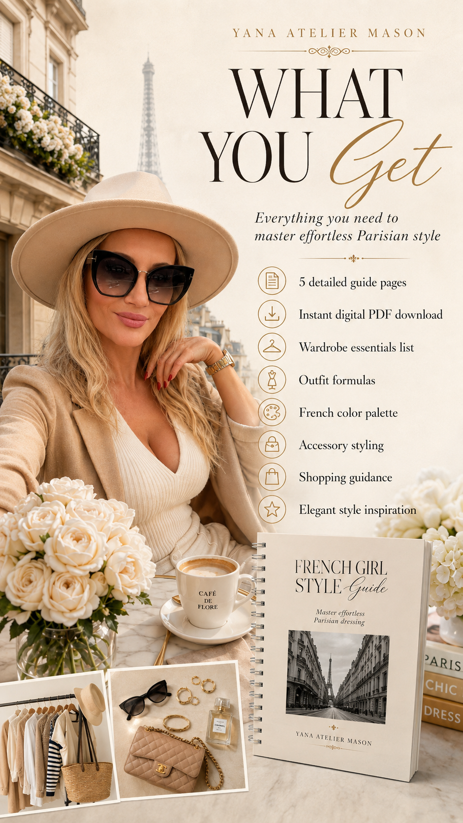 French Girl Style Guide | Digital PDF