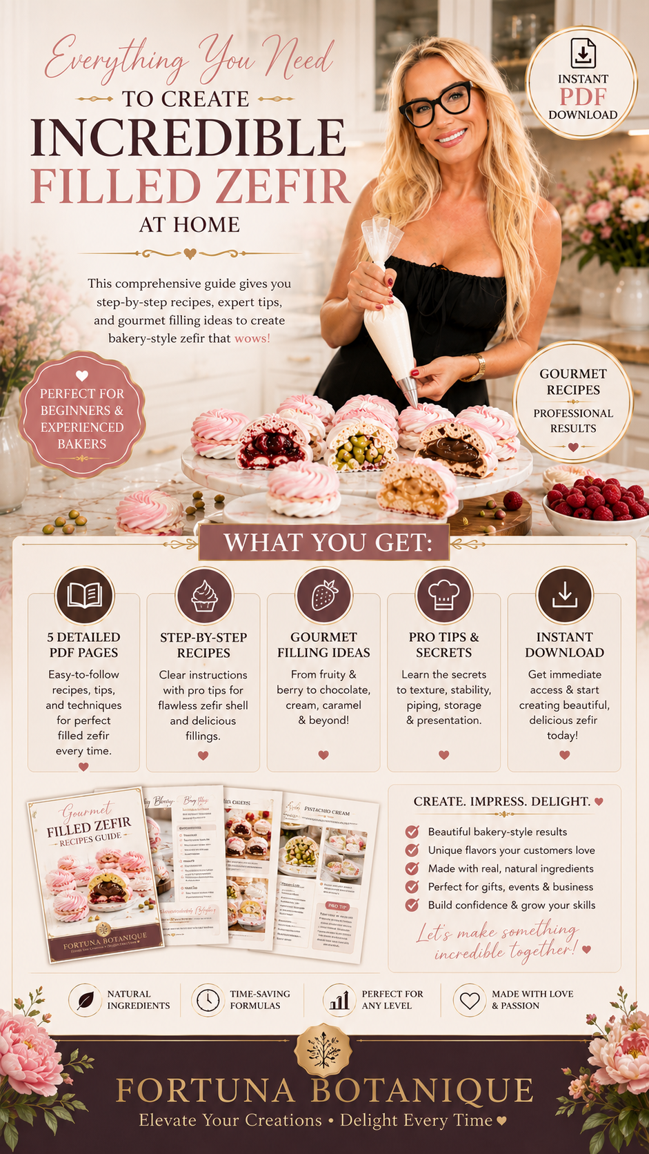 Gourmet Filled Zefir Recipes Guide | Step-by-Step Filled Zefir PDF