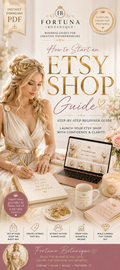 How to Start an Etsy Shop Guide | Beginner Etsy Seller eBook | Instant PDF Download