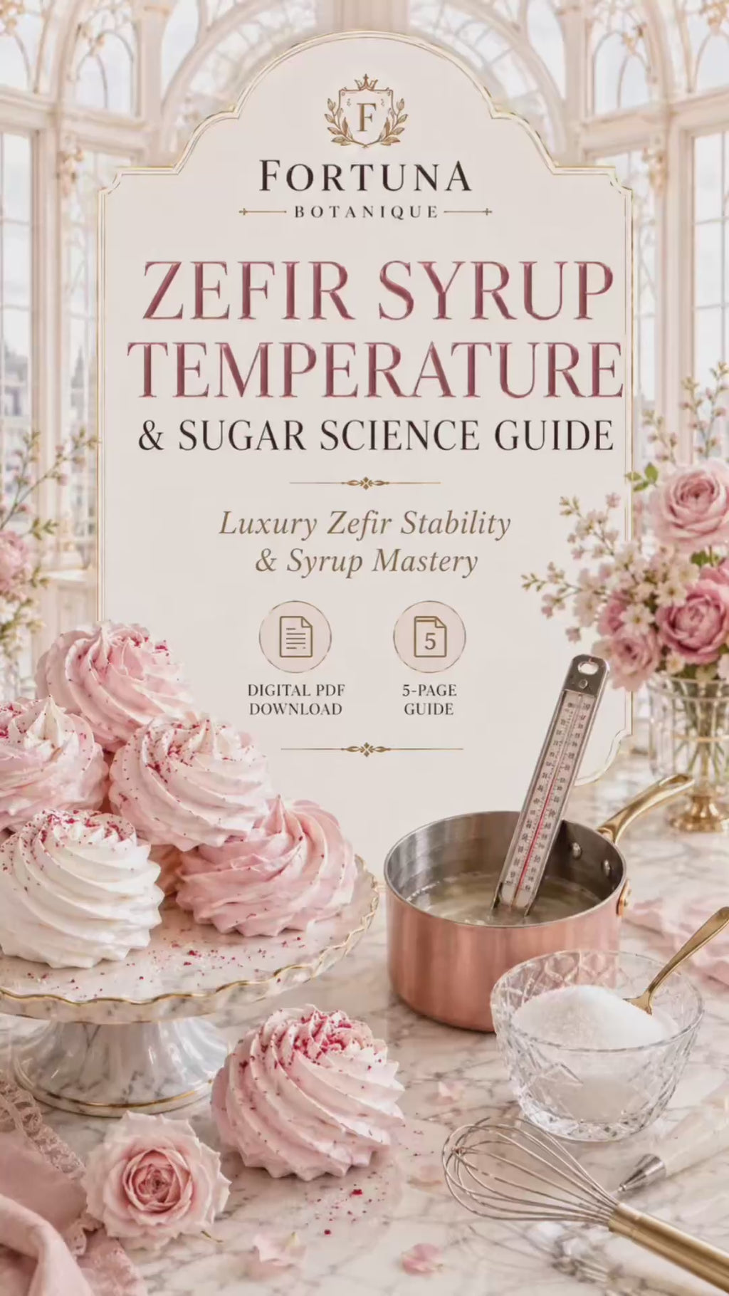 Zefir Syrup Temperature & Sugar Science Guide | Zefir Stability, Syrup & Texture Digital Guide
