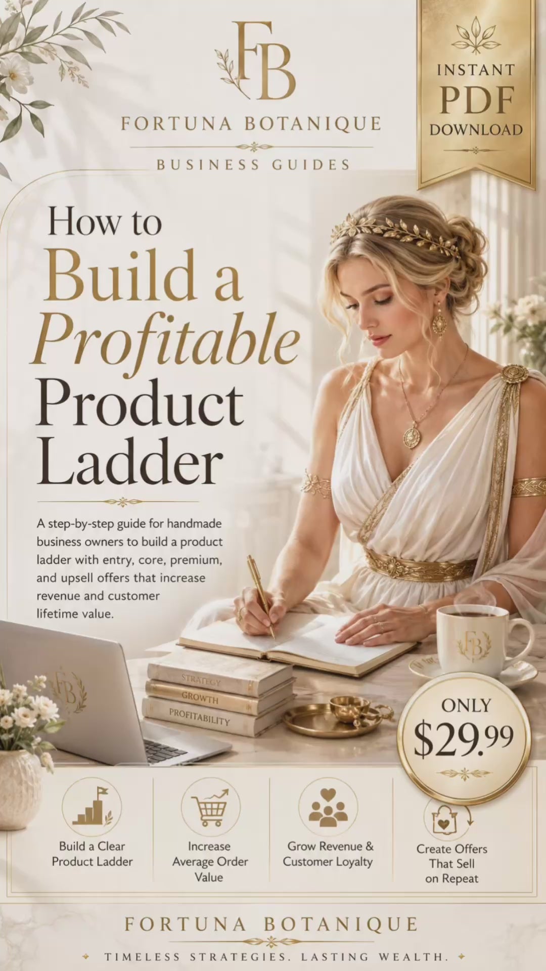 How to Build a Profitable Product Ladder for Handmade Businesses