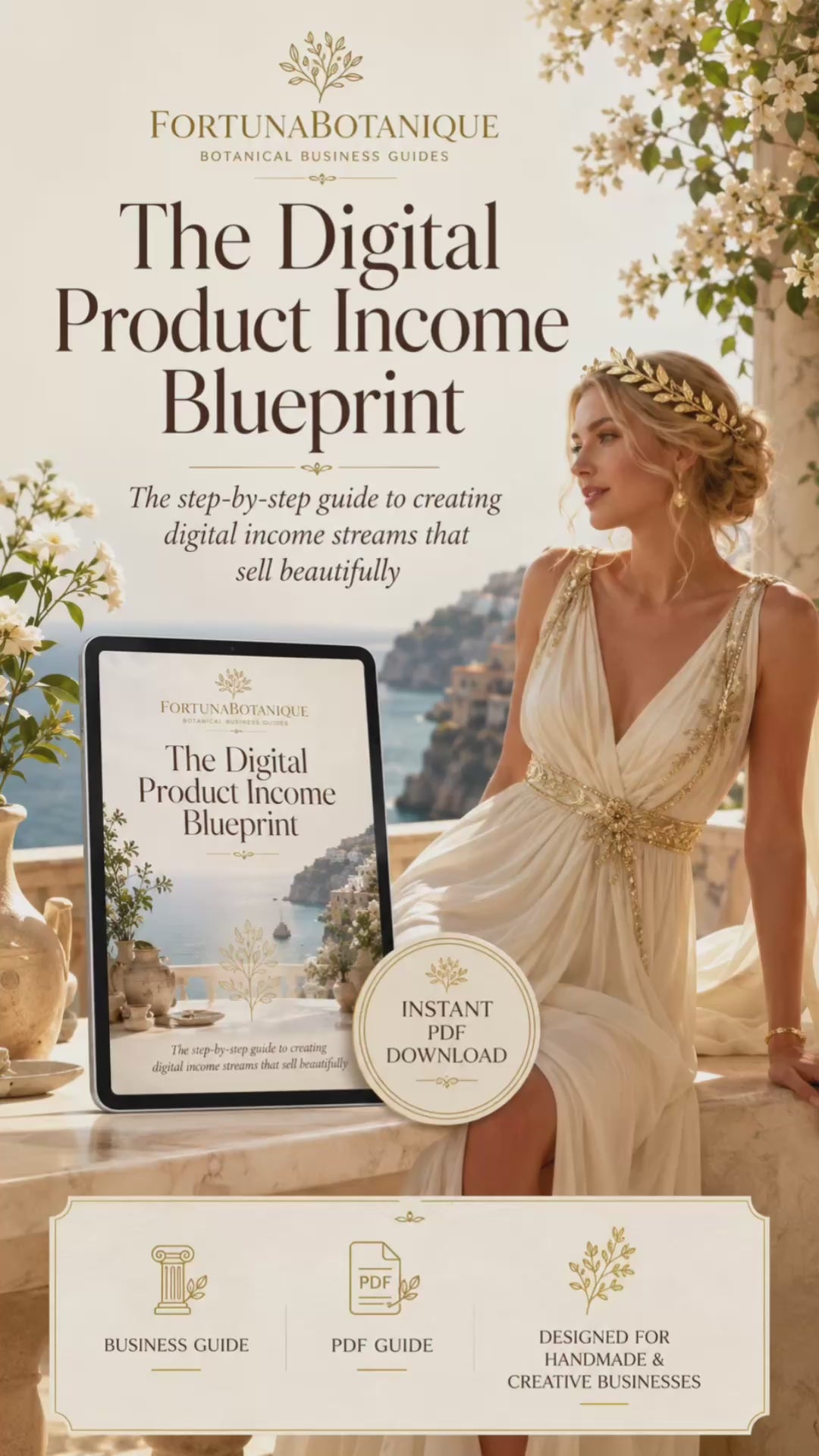 The Digital Product Income Blueprint | Digital Products & Online Income Business Guide