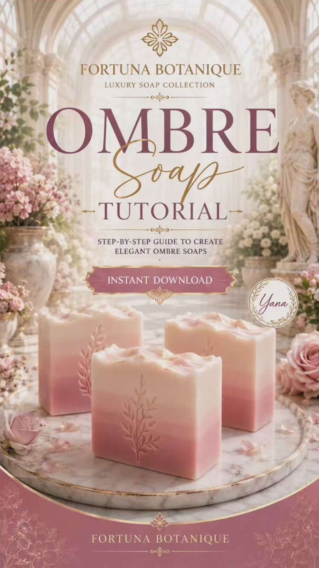Ombre Soap Tutorial PDF Guide | Luxury Layered Soapmaking Technique | Instant Digital Download