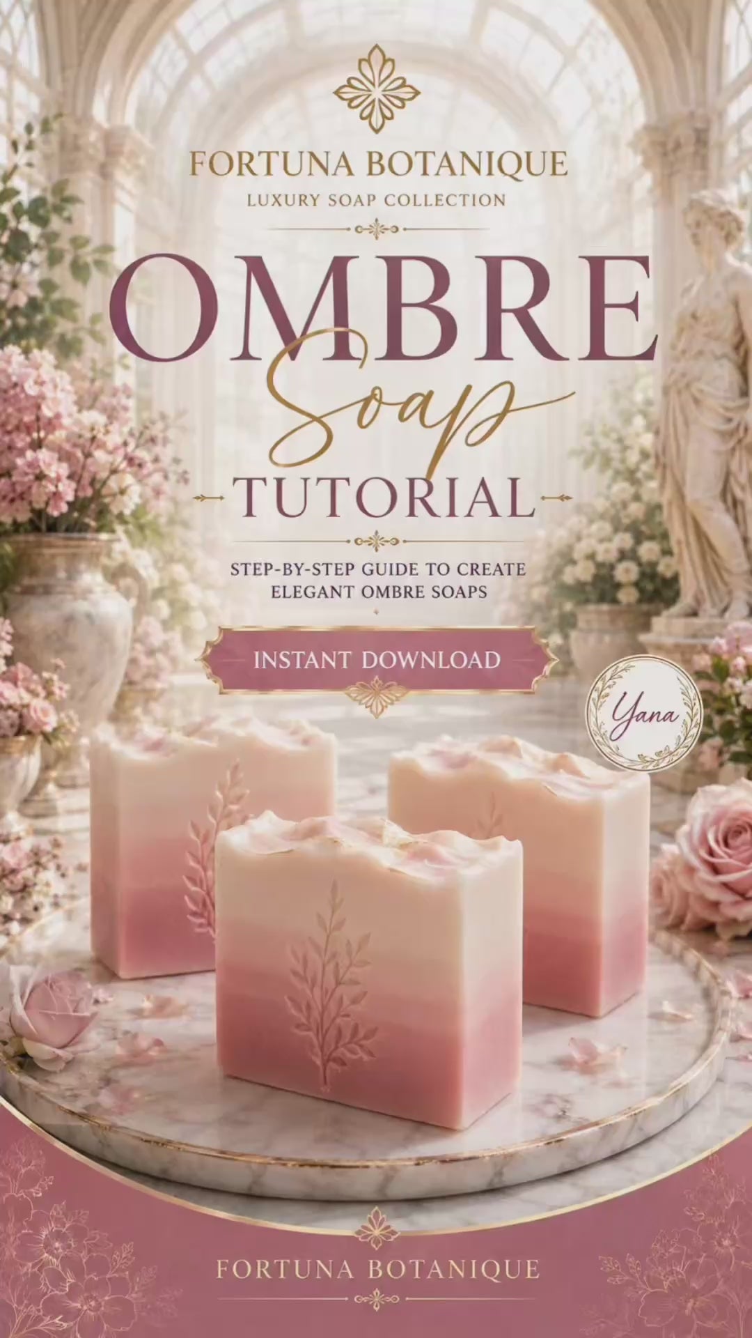Ombre Soap Tutorial PDF Guide | Luxury Layered Soapmaking Technique | Instant Digital Download
