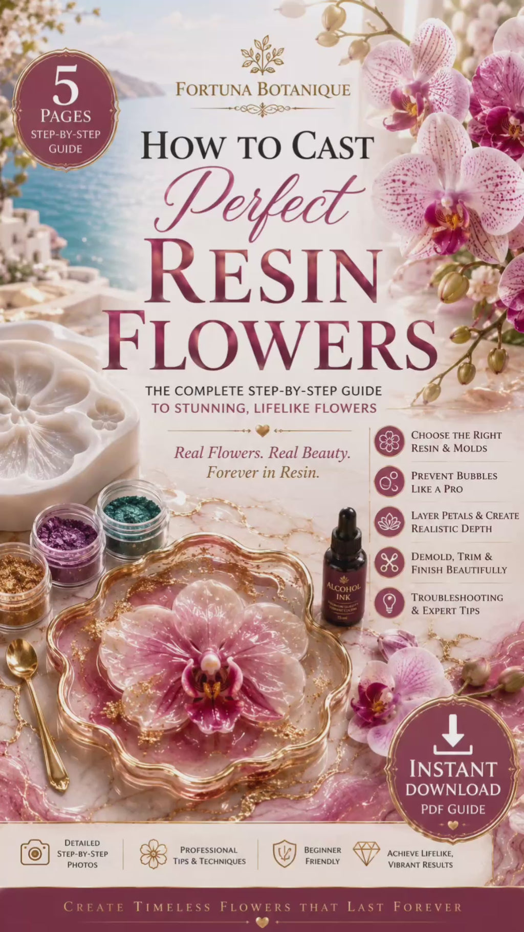 Perfect Resin Flowers Guide | Floral Resin Tutorial