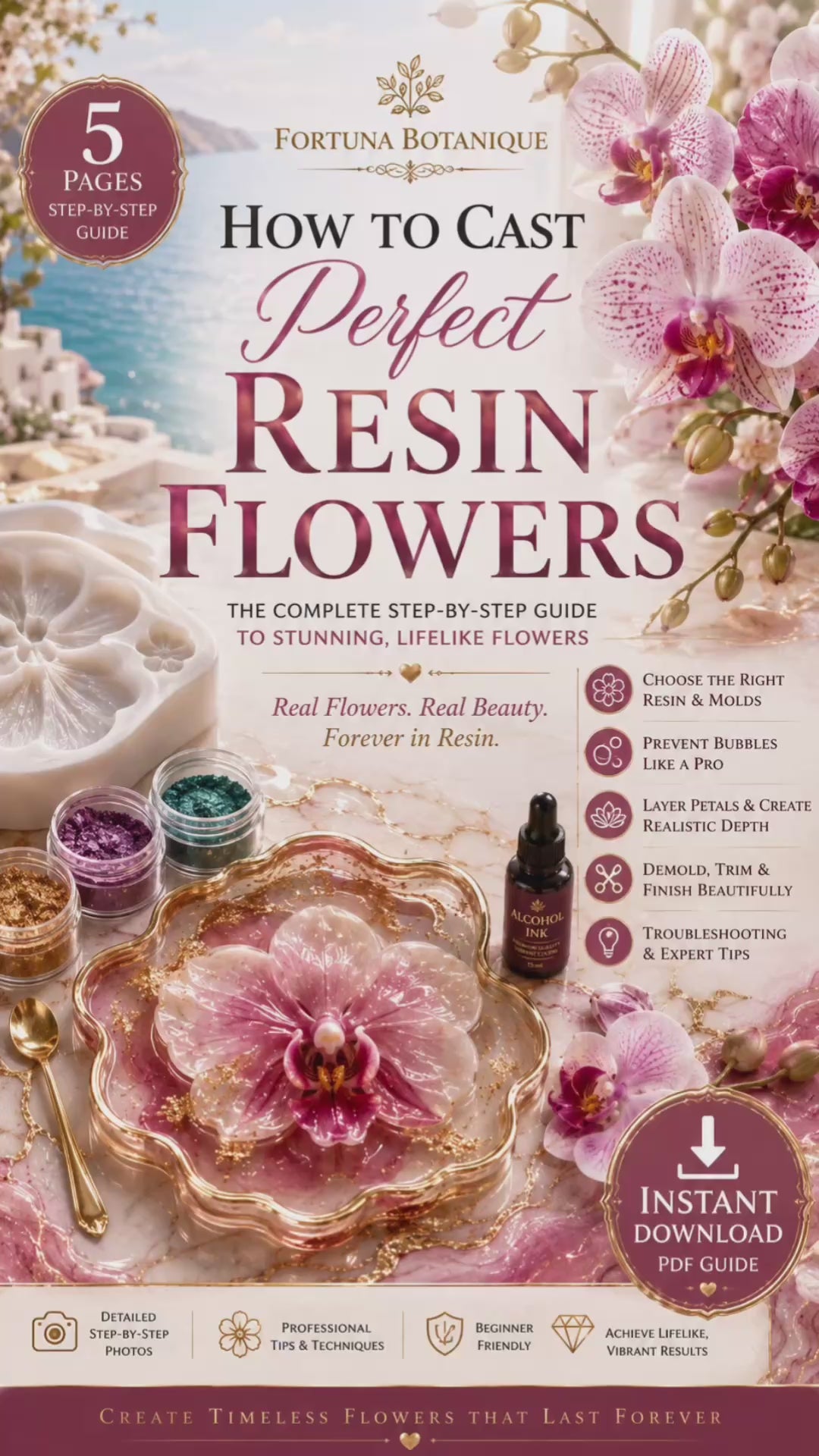 Perfect Resin Flowers Guide | Floral Resin Tutorial