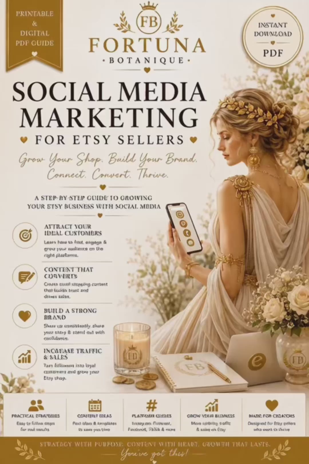 Social Media Marketing for Etsy Sellers | Instant PDF Download