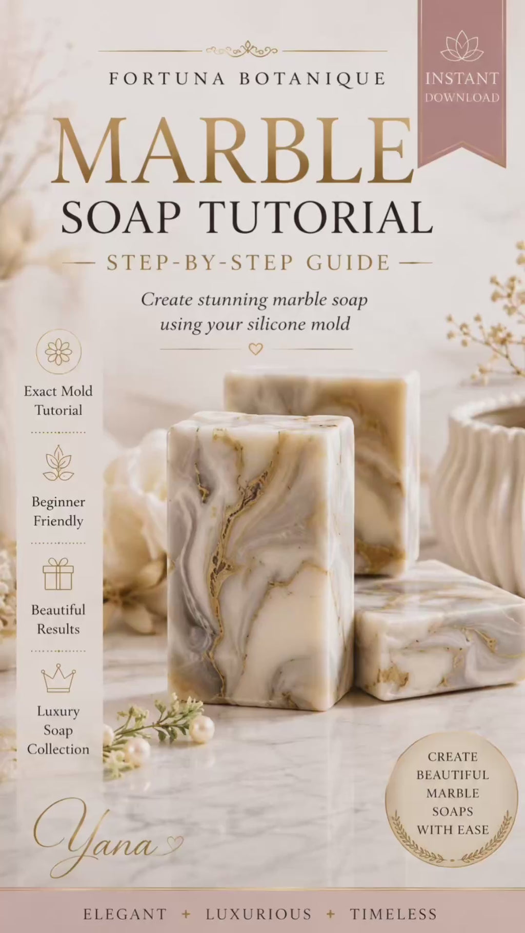 Marble Soap Tutorial | Luxury Marbled Soap Making Guide