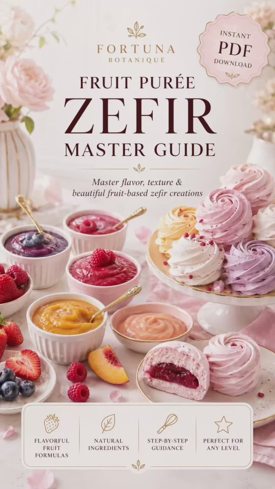 Fruit Purée Zefir Master Guide | Fruit-Based Zefir Recipes & Texture Techniques
