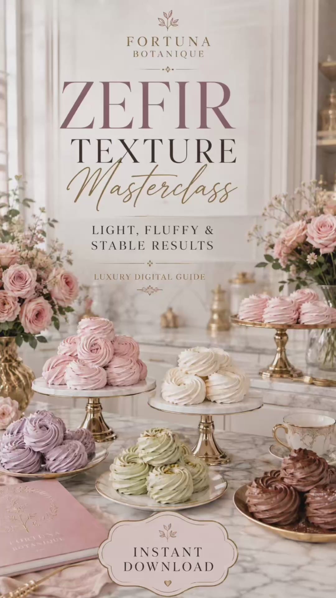 Zefir Texture Masterclass Guide | Light, Fluffy & Stable Zefir Techniques