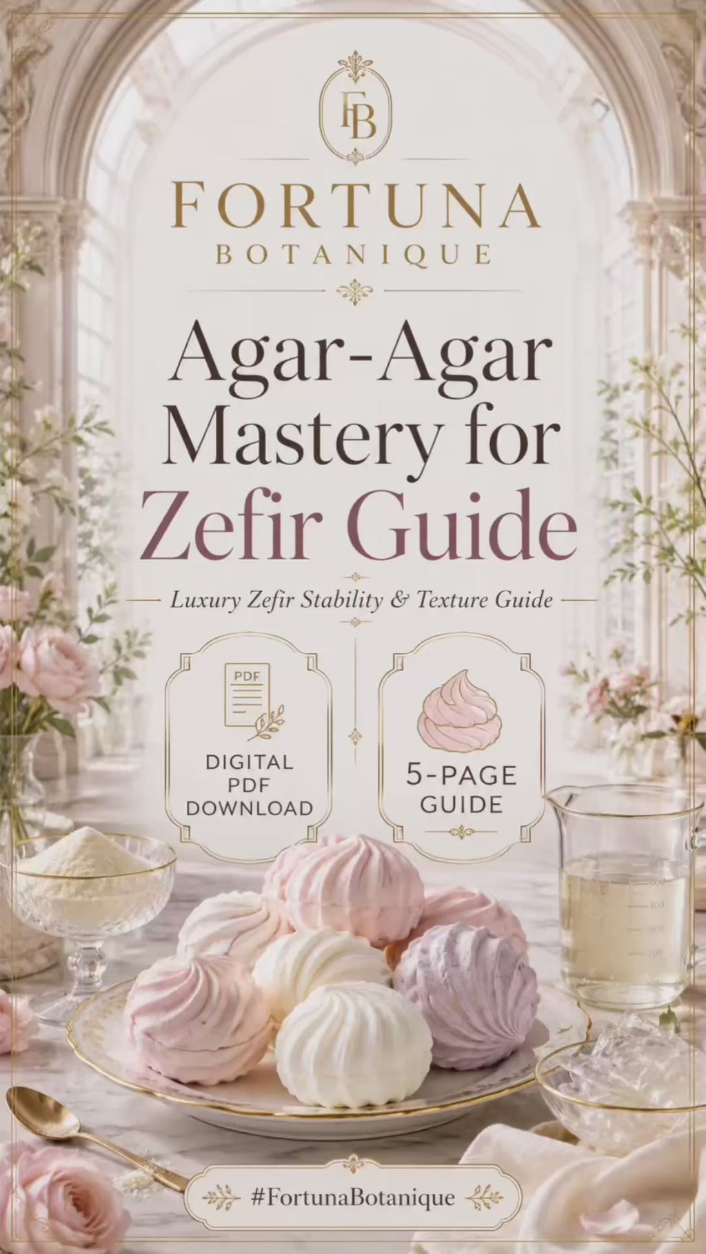 Agar-Agar Mastery for Zefir Guide | Zefir Stability, Texture & Consistency Digital Guide