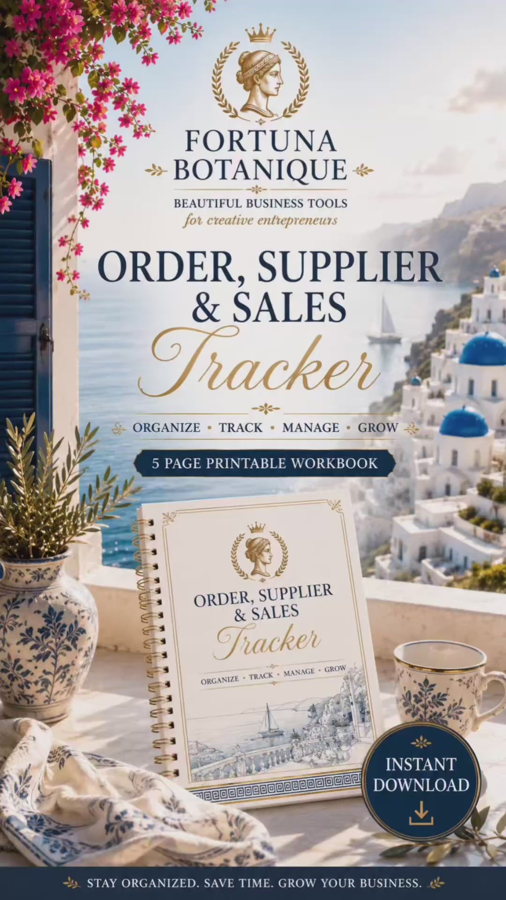 Order, Supplier & Sales Tracker for Small Businesses