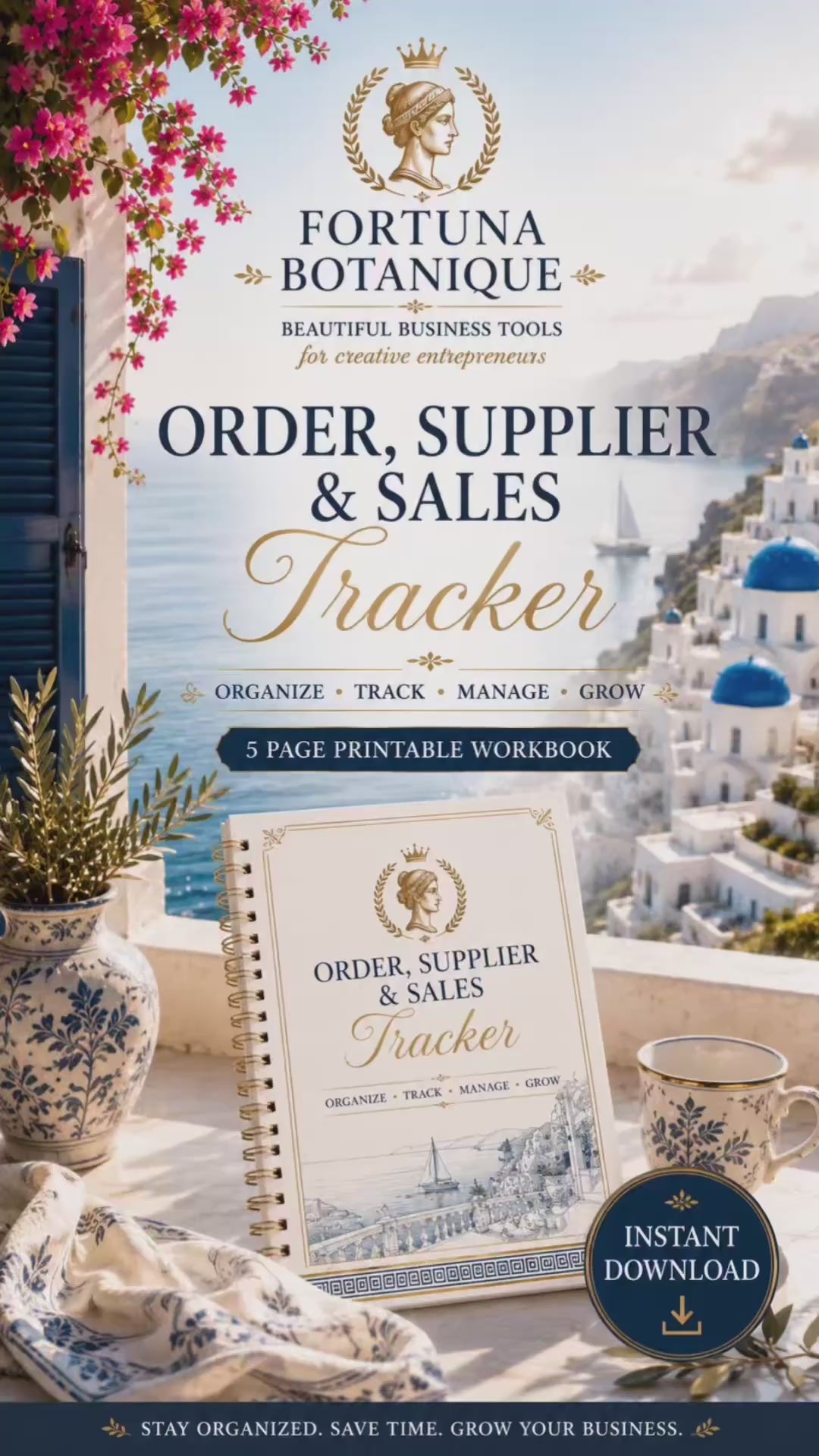 Order, Supplier & Sales Tracker for Small Businesses