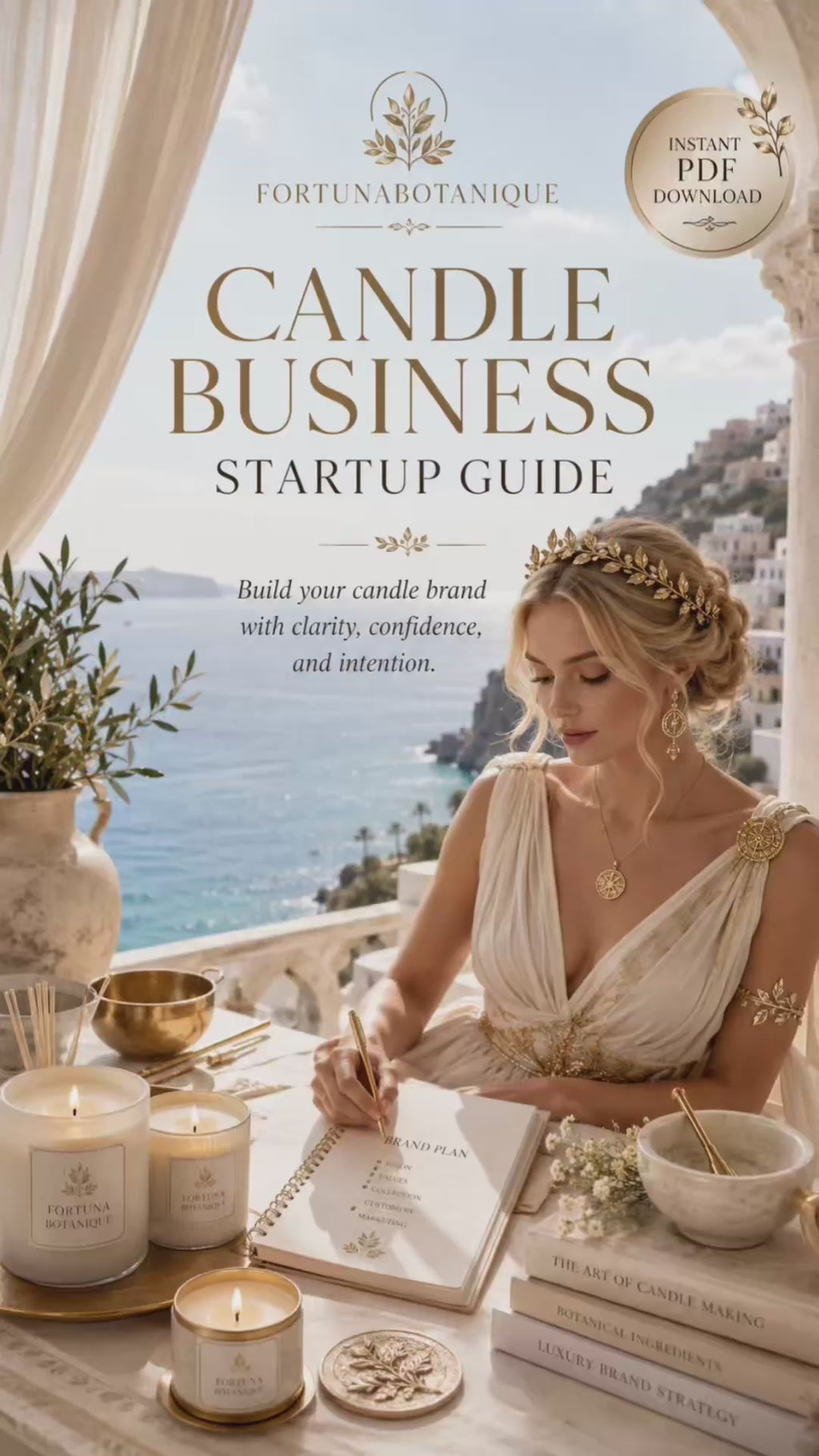 Candle Business Startup Guide | 5-Page Digital PDF for Candle Makers