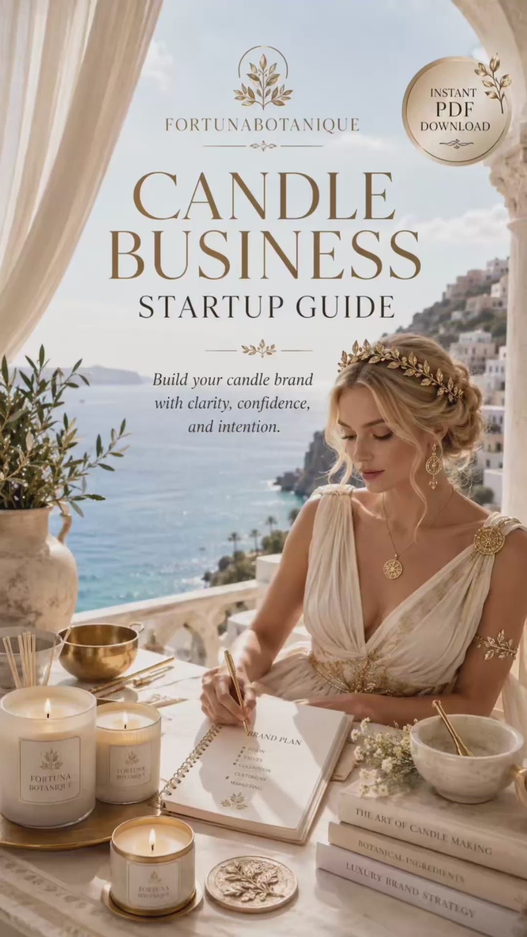 Candle Business Startup Guide | 5-Page Digital PDF for Candle Makers