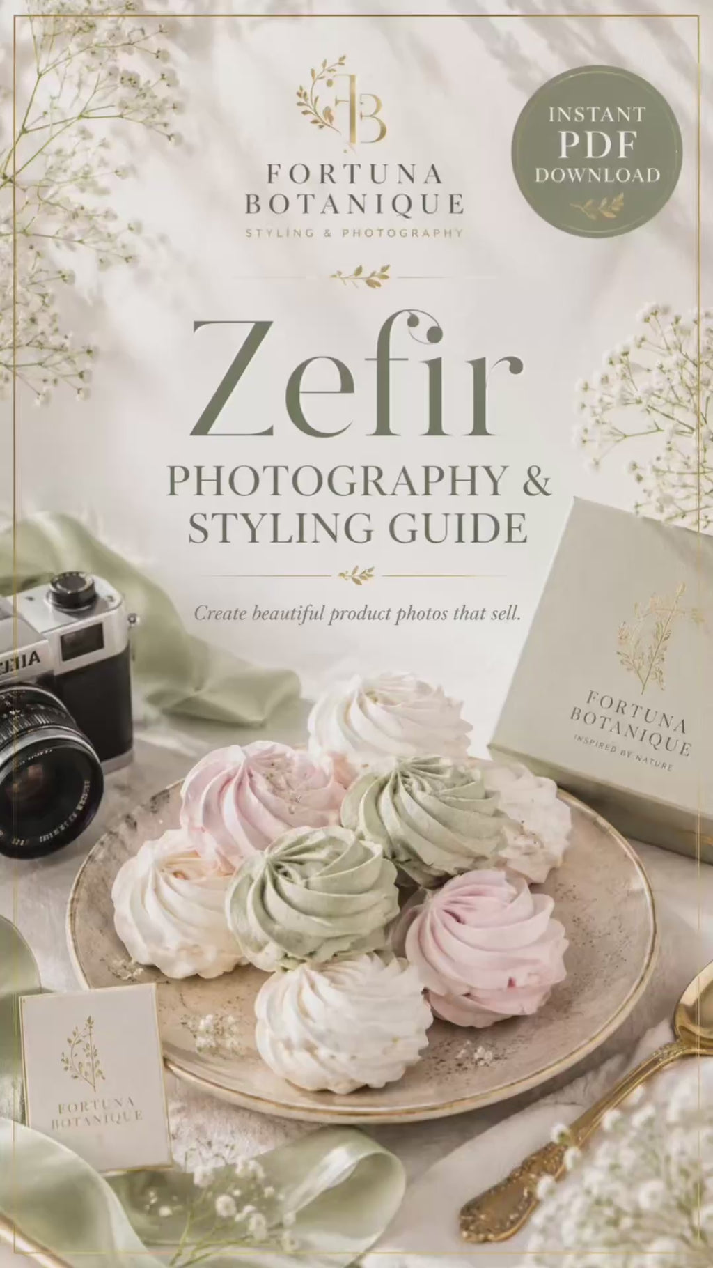 Zefir Photography & Styling Guide | Product Photography, Lighting, Props & Composition for Zefir Flowers