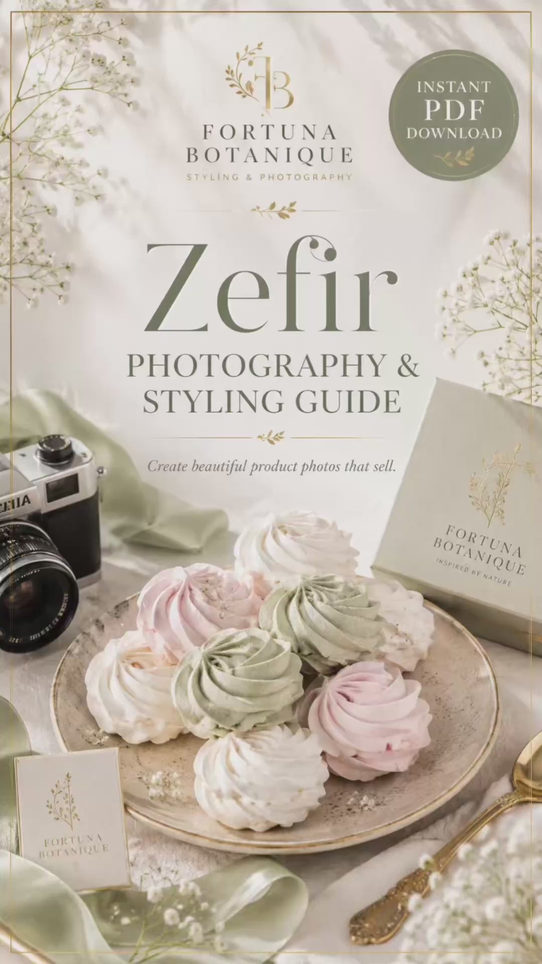 Zefir Photography & Styling Guide | Product Photography, Lighting, Props & Composition for Zefir Flowers
