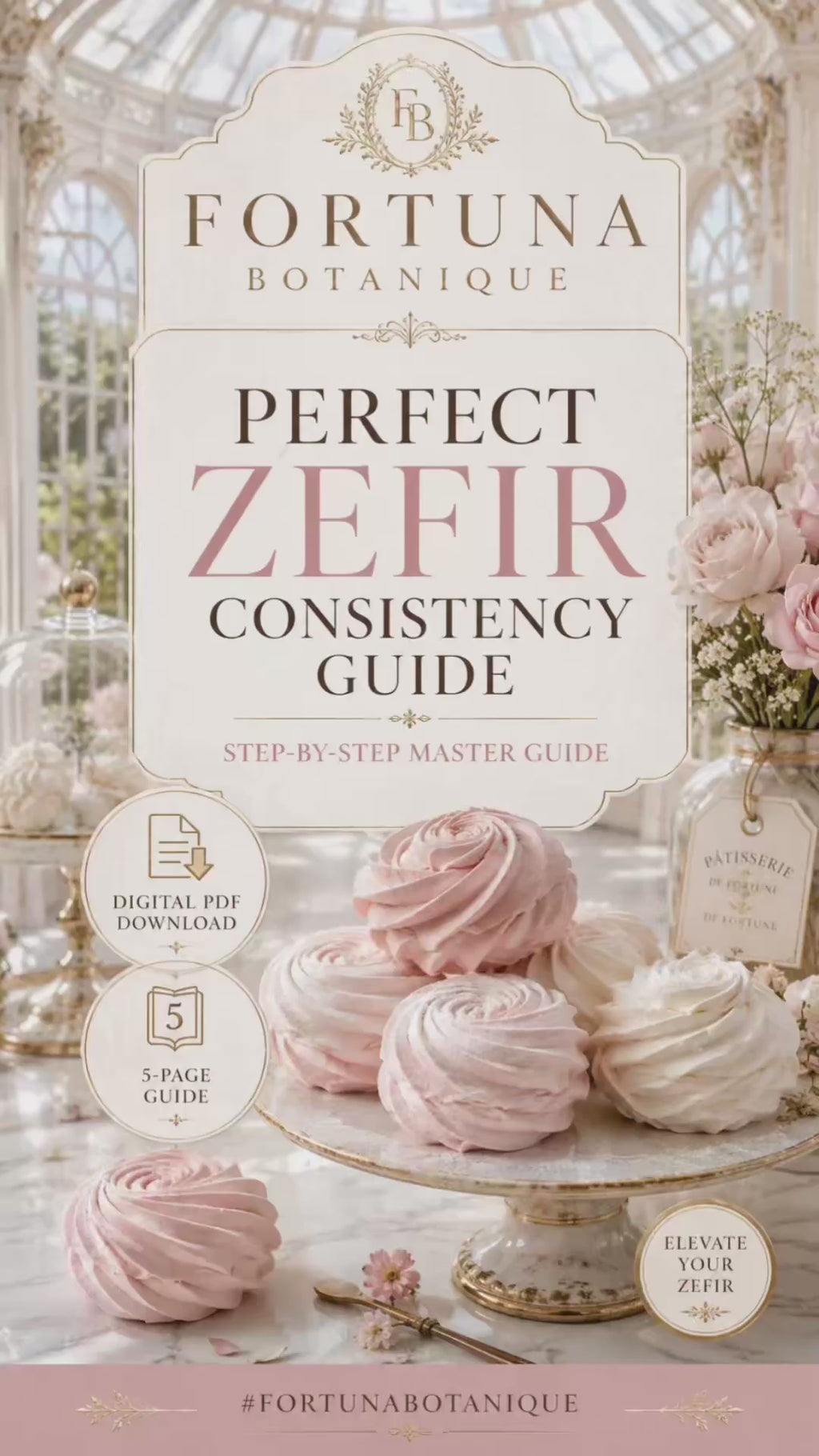 Perfect Zefir Consistency Guide | Zefir Texture, Piping & Troubleshooting Digital Guide