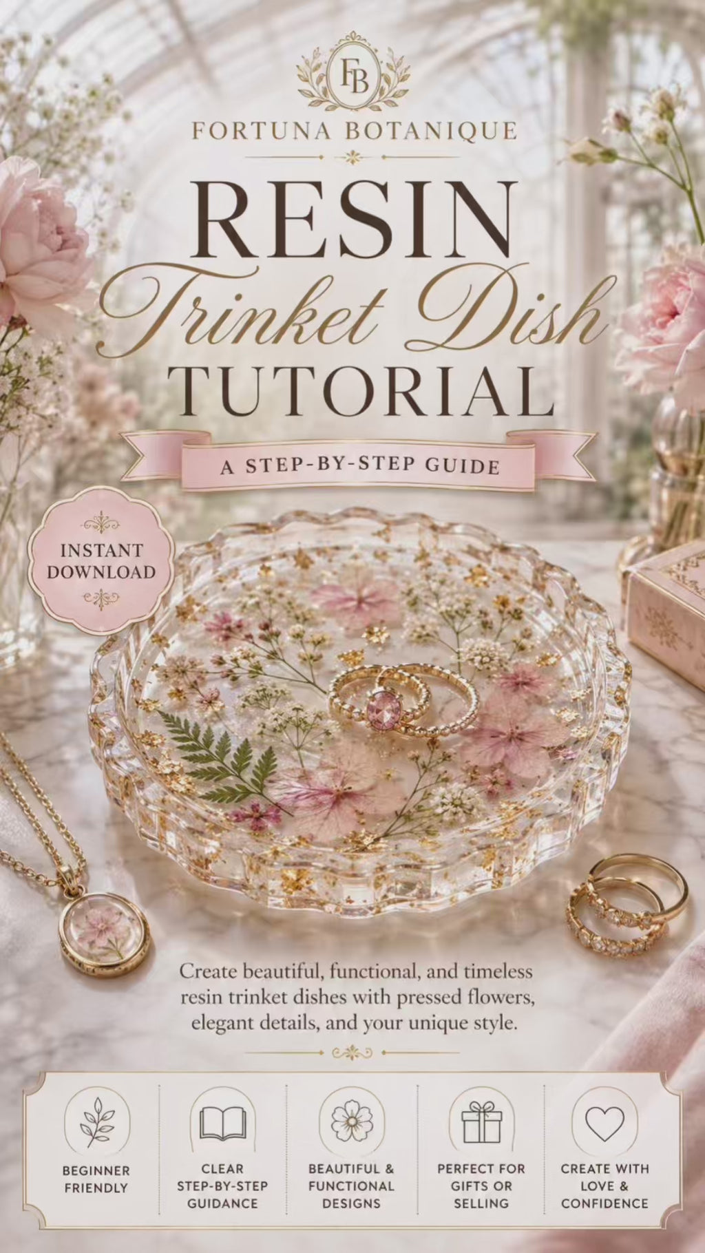 Resin Trinket Dish Tutorial Guide for Beginners