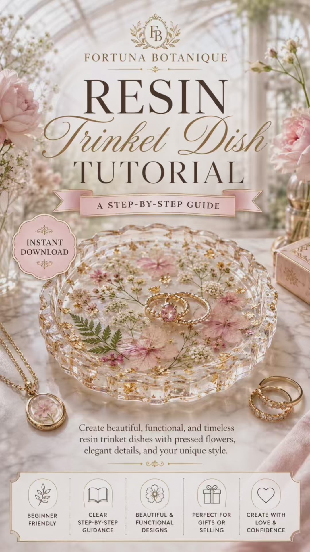 Resin Trinket Dish Tutorial Guide for Beginners