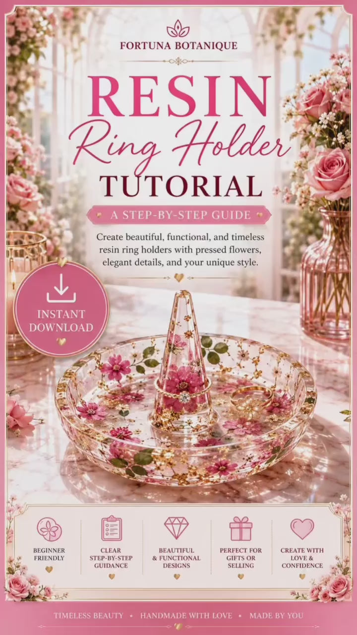 Resin Ring Holder Tutorial Guide for Beginners