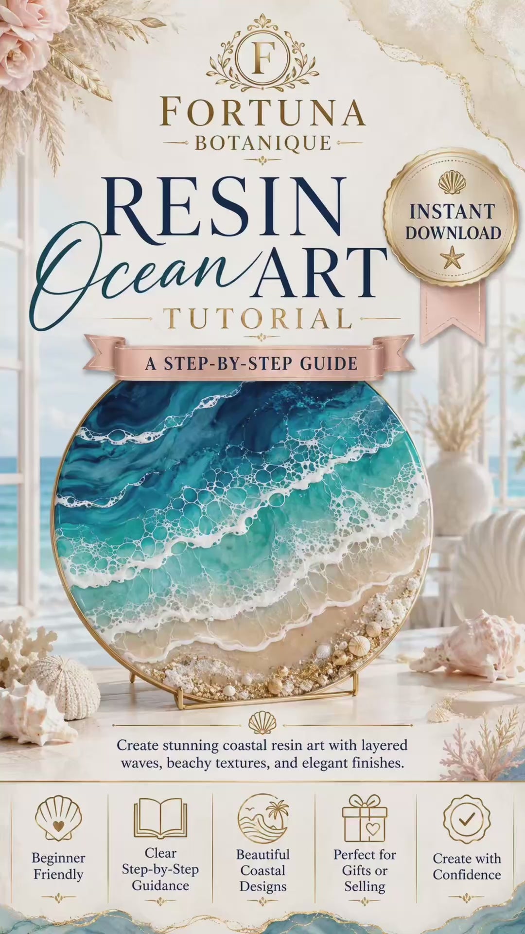 Resin Ocean Art Tutorial Guide for Beginners